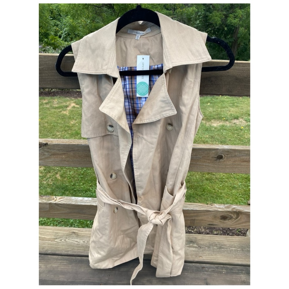 Stitch Fix trench vest
